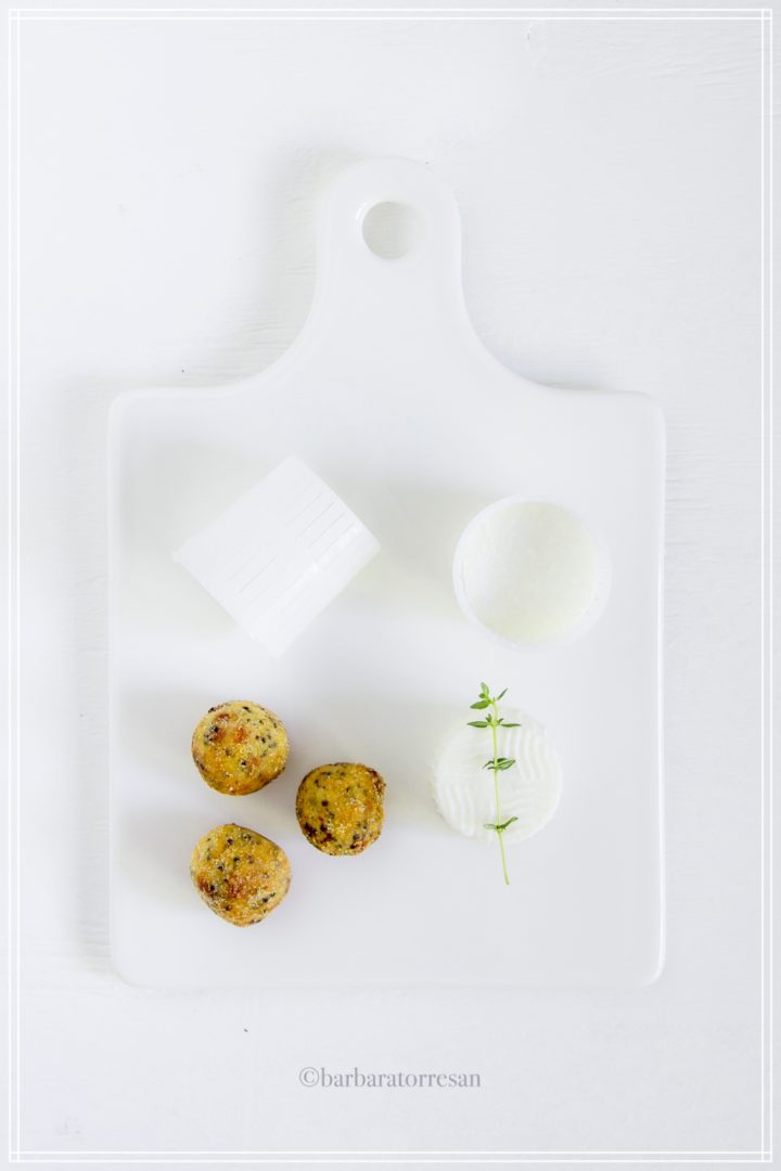 polpette di quinoa con pomodori secchi